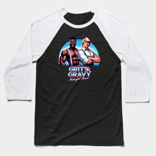Grits & Gravy: Midnight Miami Logo #2 Baseball T-Shirt